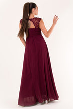 Load image into Gallery viewer, EVA & LOLA DRESS eggplant 60005-1