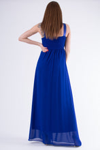 Load image into Gallery viewer, EVA & LOLA DRESS ROYAL BLUE 58001-3