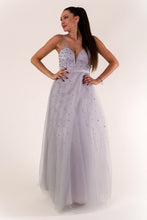 Load image into Gallery viewer, EVA & LOLA DRESS ROYAL GREY 60009-3