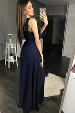 Load image into Gallery viewer, EVA & LOLA DRESS NAVY 44005-2