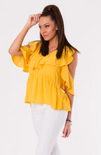 Load image into Gallery viewer, BLOUSE - MUSTARD 48027-1