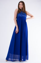 Load image into Gallery viewer, EVA & LOLA DRESS ROYAL BLUE 58001-3