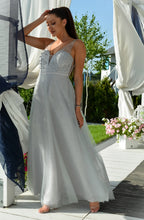 Load image into Gallery viewer, EVA & LOLA DRESS ROYAL GREY 60009-3