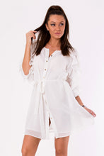 Load image into Gallery viewer, DRESS -WHITE 48026-3