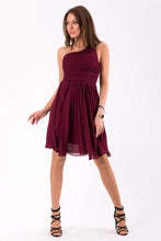 Load image into Gallery viewer, EVA&LOLA DRESS eggplant 46037-4