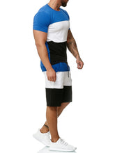 Load image into Gallery viewer, SWEAT SUIT MAN- BLUE 59007-3