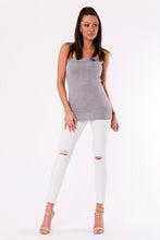 Load image into Gallery viewer, BLOUSE -GRAY 48016-1