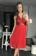 Load image into Gallery viewer, PINK BOOM DRESS - RED 44016-1