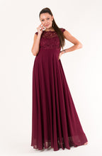 Load image into Gallery viewer, EVA & LOLA DRESS eggplant 60005-1