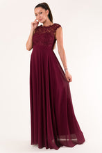 Load image into Gallery viewer, EVA & LOLA DRESS eggplant 60005-1