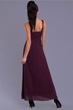 Load image into Gallery viewer, EVA & LOLA dress- EGGPLANT 7815-9