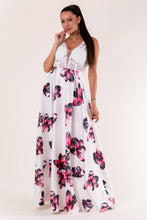 Load image into Gallery viewer, EVA & LOLA FLOWERS DRESS WHITE 60006-1