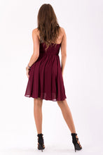 Load image into Gallery viewer, EVA&LOLA DRESS eggplant 46037-4