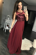 Load image into Gallery viewer, EVA & LOLA DRESS EGGPLANT 44005-1