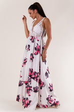 Load image into Gallery viewer, EVA & LOLA FLOWERS DRESS WHITE 60006-1