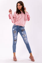 Load image into Gallery viewer, BLOUSE- LIGHT PINK 46027-3