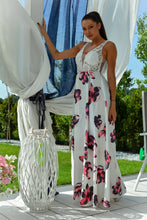 Load image into Gallery viewer, EVA & LOLA FLOWERS DRESS WHITE 60006-1