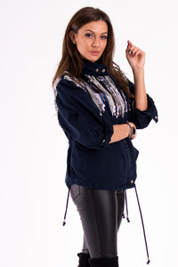 JACKET - NAVY BLUE 46005-1