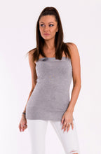 Load image into Gallery viewer, BLOUSE -GRAY 48016-1
