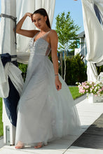 Load image into Gallery viewer, EVA &amp; LOLA DRESS ROYAL  GREY 60009-3
