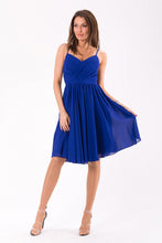 Load image into Gallery viewer, EVA&amp;LOLA  DRESS COBALT 46039-1
