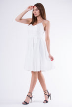 Load image into Gallery viewer, EVA &amp; LOLA DRESS WHITE 58007-4
