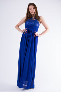 EVA & LOLA DRESS ROYAL BLUE 58001-3