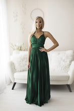 Load image into Gallery viewer, SENAT PLEATED DRESS BOOTLE GREEN 66001-4
