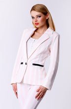 Load image into Gallery viewer, 4306-1 Pastel striped jacket - pink
