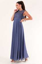 Load image into Gallery viewer, EVA &amp; LOLA DRESS BLUE 60005-7
