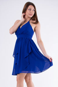 EVA & LOLA DRESS ROYAL BLUE 58005-2