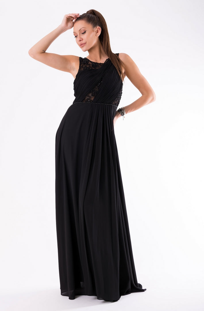 EVA & LOLA DRESS BLACK 44006-1