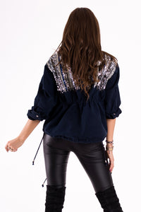 JACKET - NAVY BLUE 46005-1