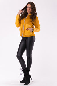 JACKET - MUSTARD 46033-3