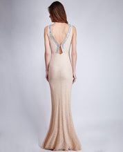 Load image into Gallery viewer, SOKY SOKA DRESS BEIGE 53004-1
