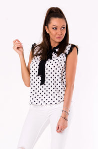 BLOUSE -WHITE 48005-1