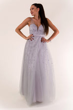 Load image into Gallery viewer, EVA &amp; LOLA DRESS ROYAL  GREY 60009-3
