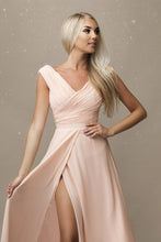 Load image into Gallery viewer, SENAT  CUT DRESS LIGHT PINK  67004-2
