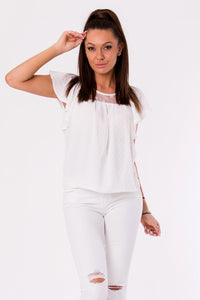 BLOUSE -WHITE 48028-1