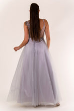 Load image into Gallery viewer, EVA &amp; LOLA DRESS ROYAL  GREY 60009-3
