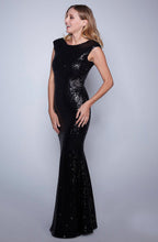 Load image into Gallery viewer, SOKY SOKA  DRESS BLACK 53009-2

