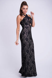 EVA & LOLA DRESS - BLACK 26011-4