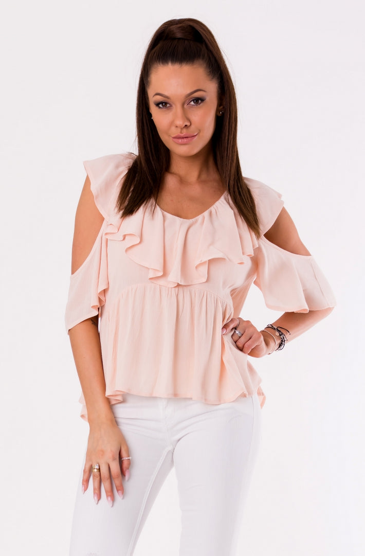 BLOUSE -POWDER PINK 48027-3