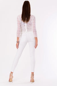 BLOUSE -WHITE 48024-1