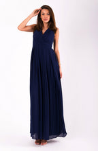 Load image into Gallery viewer, EVA&amp;LOLA  DRESS NAVY BLUE 51002-2
