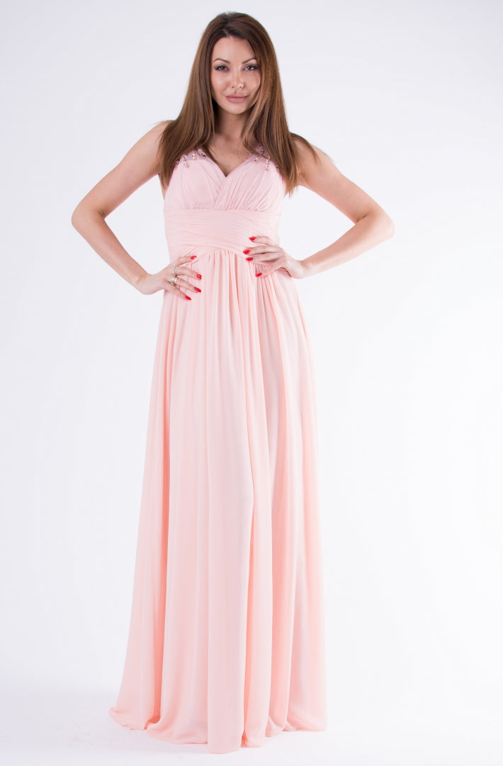 EVA&LOLA  DRESS POWDER PINK 58003-2