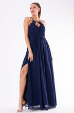 Load image into Gallery viewer, EVA &amp; LOLA DRESS NAVY BLUE 54007-4
