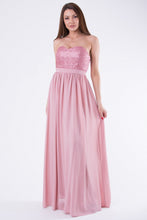 Load image into Gallery viewer, EVA &amp; LOLA DRESS OLD PINK 58004-1
