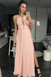 EVA & LOLA DRESS powder pink 44001-1