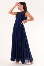 Load image into Gallery viewer, EVA &amp; LOLA DRESS NAVY BLUE 60005-3
